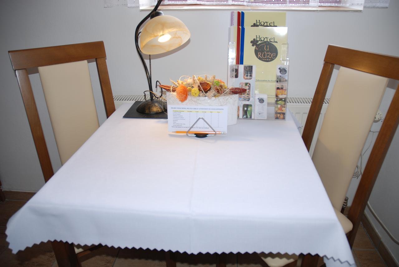 Hotel U Ruze Slavonice Kültér fotó